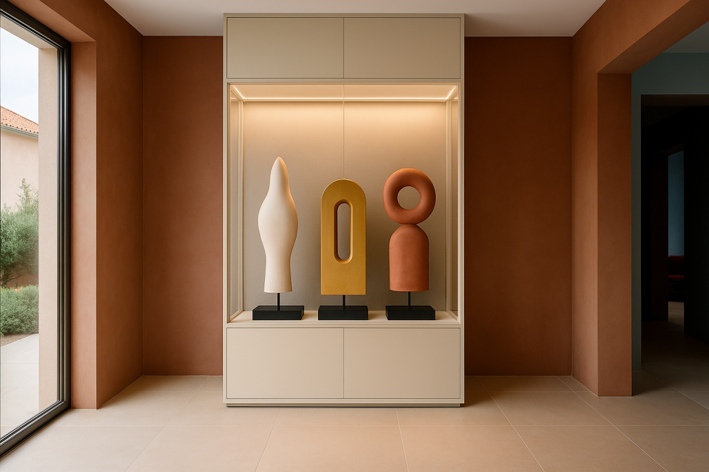 Luzora vitrinekast - render 3